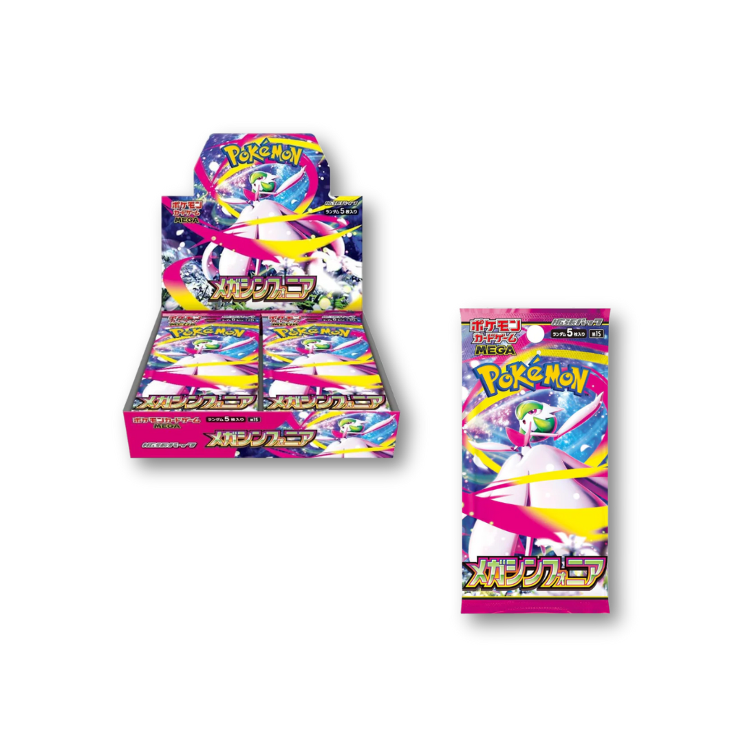 Pokemon TCG M1S MEGA Symphonia Booster Pack (Japanese Version)