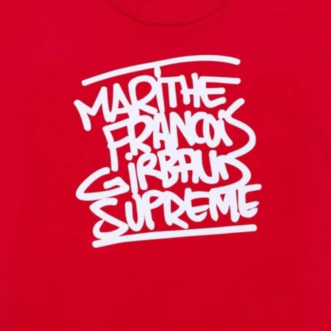 Supreme Marithé + François Girbaud Tee Red (SS25)