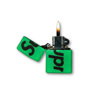 Supreme Glow In The Dark Zippo White