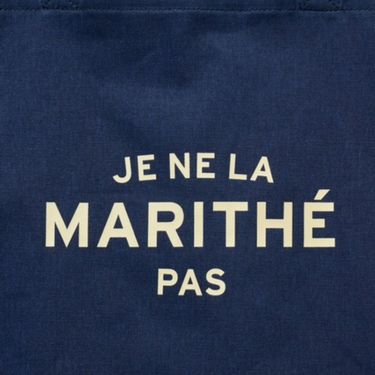 Marithé François Girbaud JE NE LA Eco Bag Blue