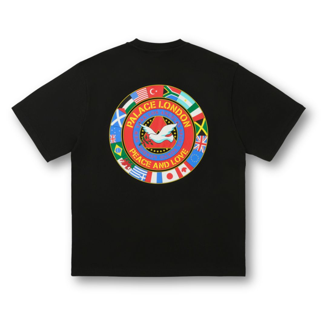 Palace Nations T-Shirt Black