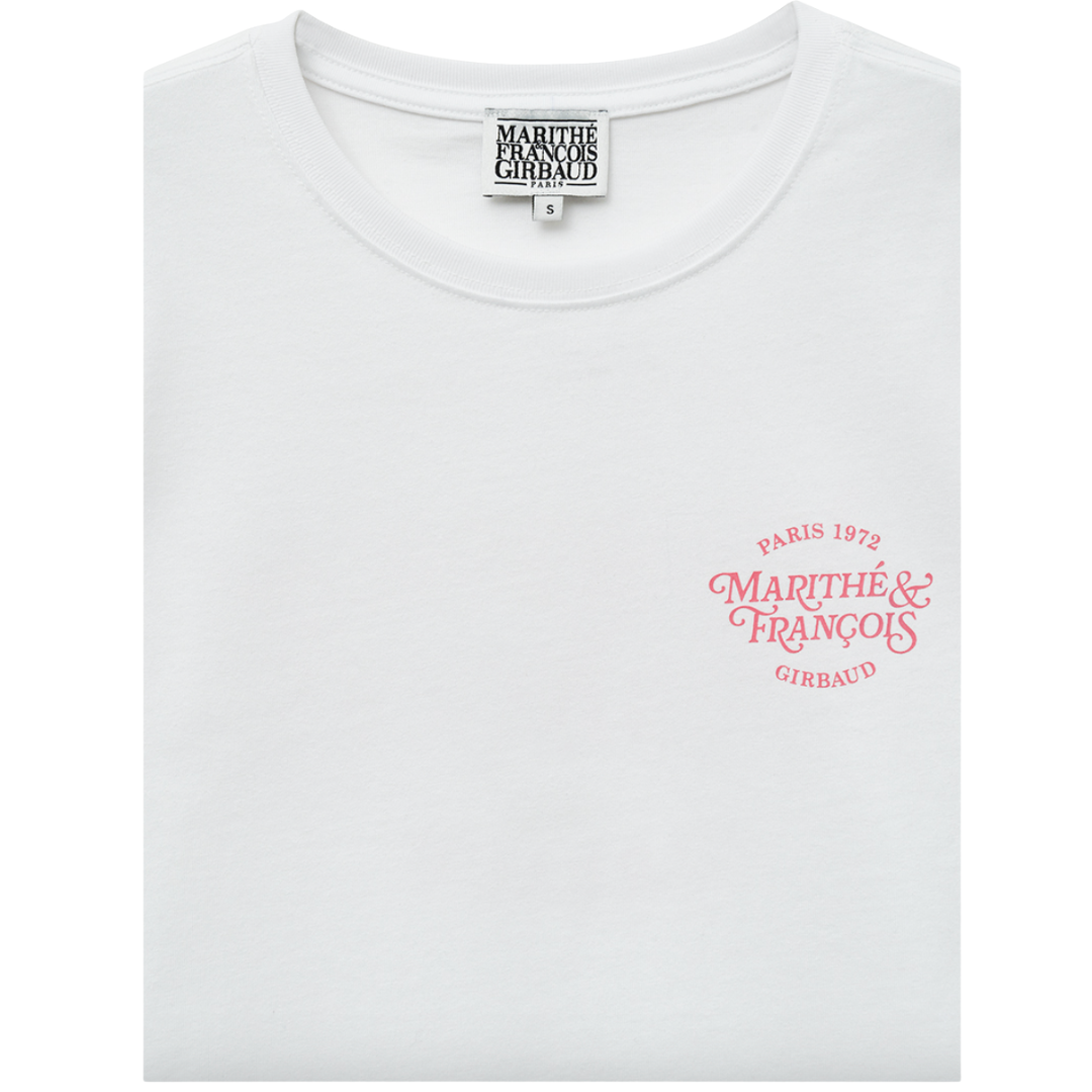 Marithé François Girbaud W Aerocool Mellow Crop Tee White