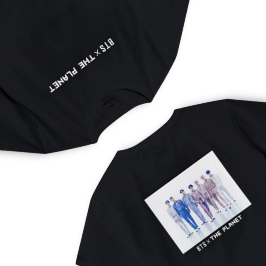 BTS X The Planet T-Shirt Black