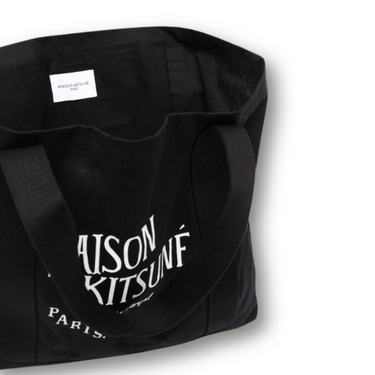 Palais Royal Logo Print Tote Bag Black