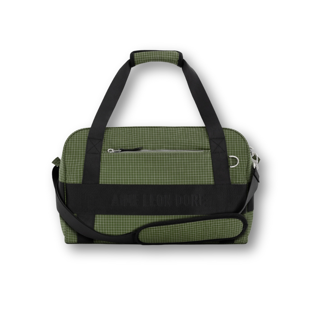 Aimé Leon Dore Ripstop Nylon Duffle Bag Green