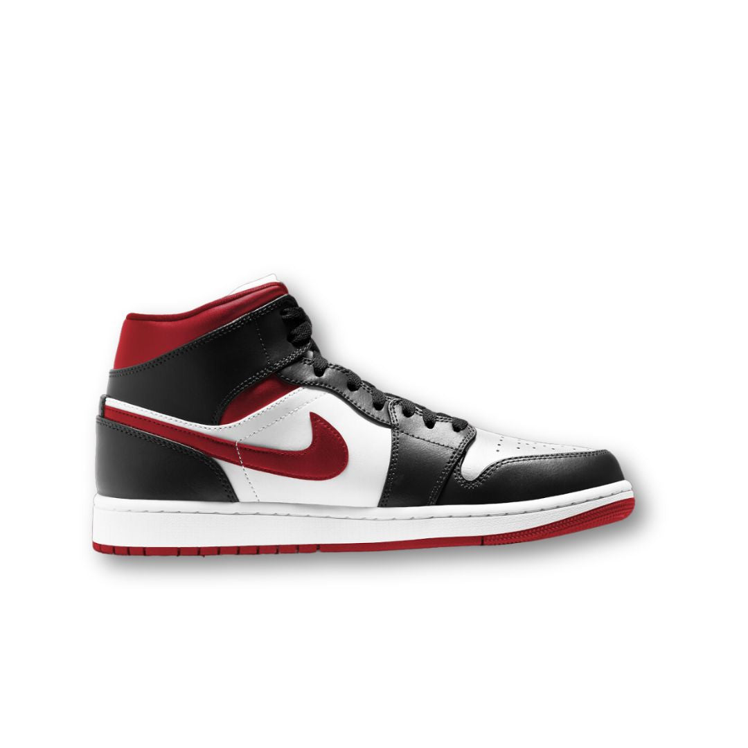 Air Jordan 1 Mid Gym Red Black White (GS)