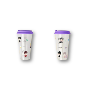 BTS X TinyTAN Clear Reusable Tumbler