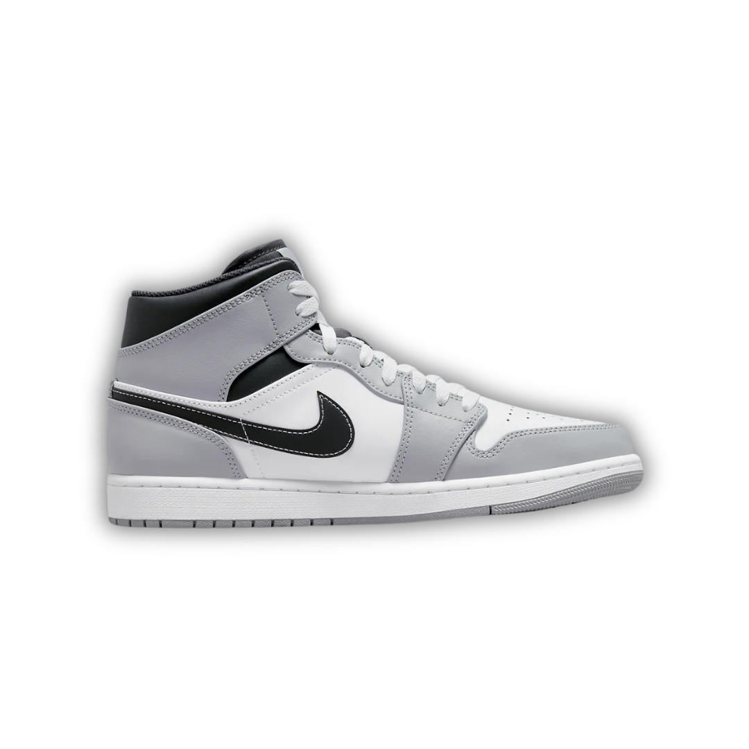 Air Jordan 1 Mid Light Smoke Grey Anthracite