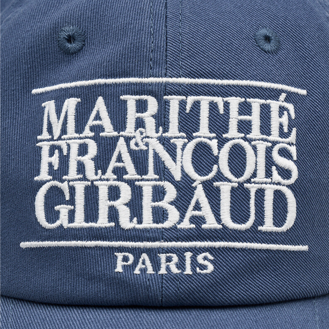 Marithé François Girbaud Classic Logo Cap Blue