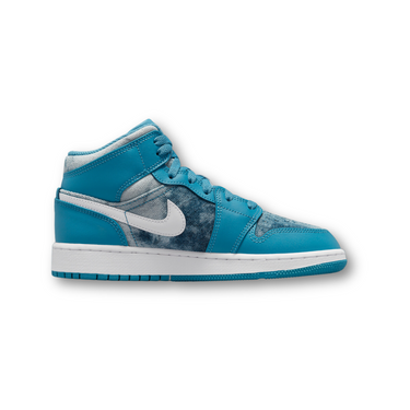 Jordan 1 Mid Washed Denim (GS)
