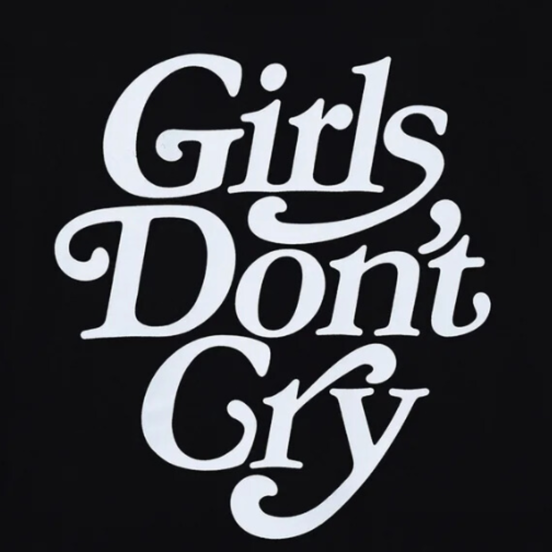 Verdy Human Made Girls Don't Cry Logo T-Shirt Black