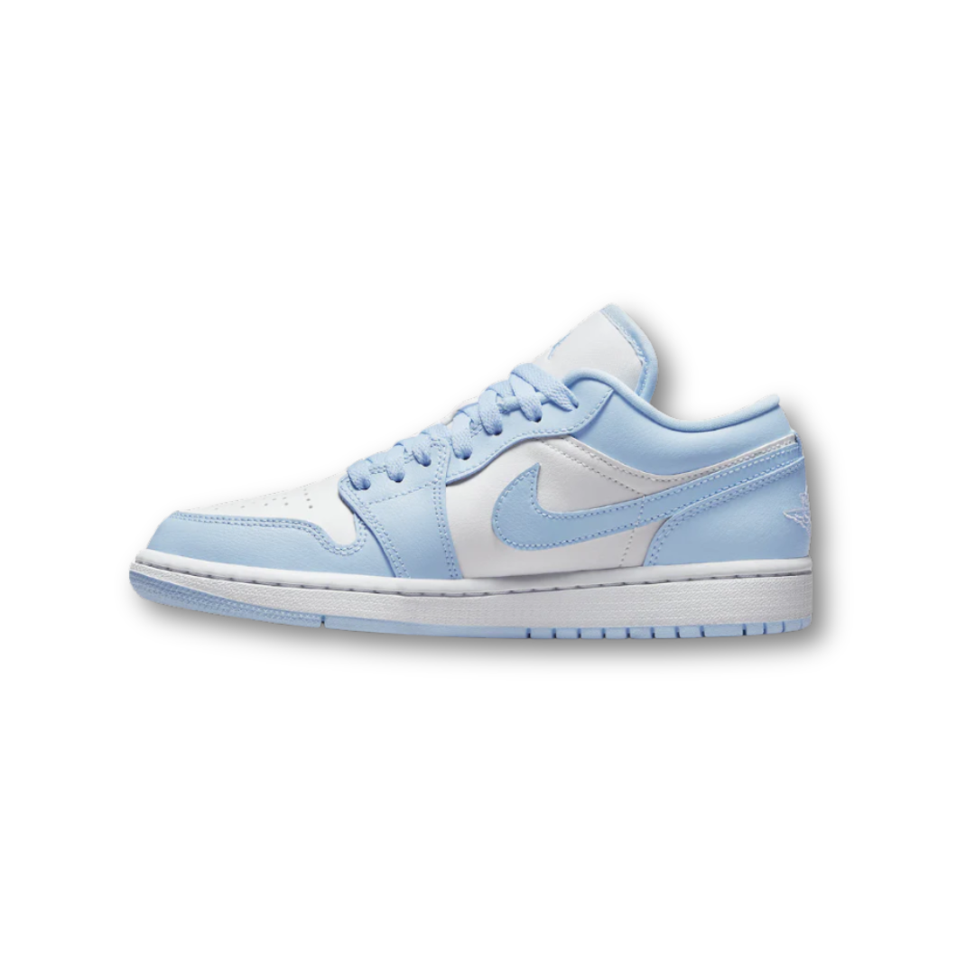 Jordan 1 Low White Ice Blue (Women's)