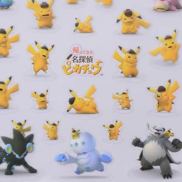 Pokemon PET Stickers "Return of Detective Pikachu"