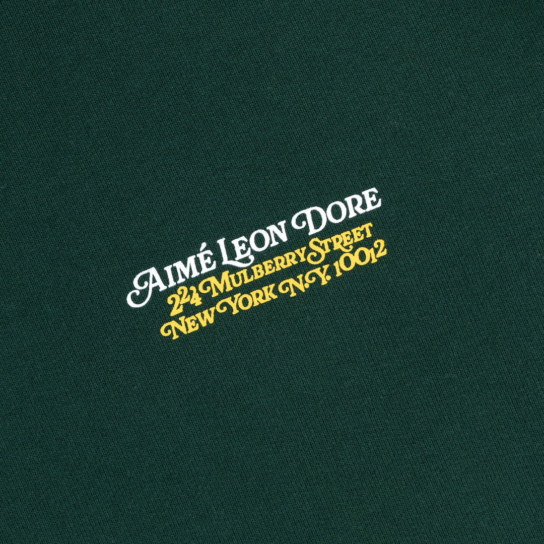 Aimé Leon Dore Monogram Hoodie Pine Grove