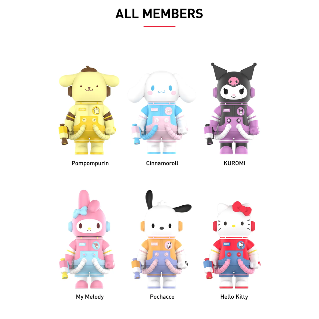 POP MART MEGA SPACE MOLLY 400% Sanrio Characters Series *Individual