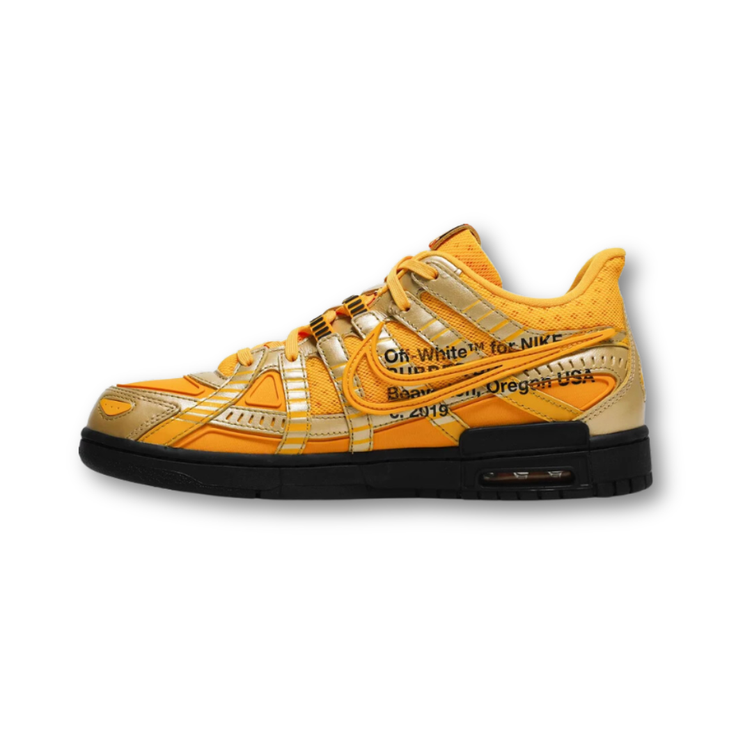 Nike Air Rubber Dunk Off-White University Gold