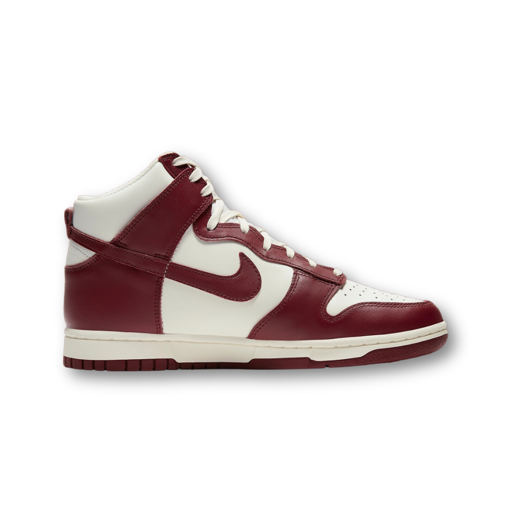 Nike Dunk High Sail Team Red (W)