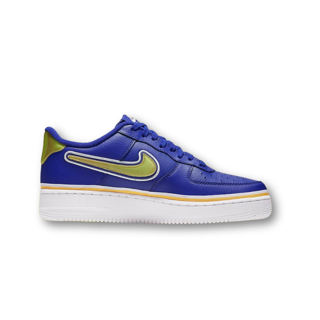 Nike Air Force 1 Low Sport NBA Deep Royal University Gold