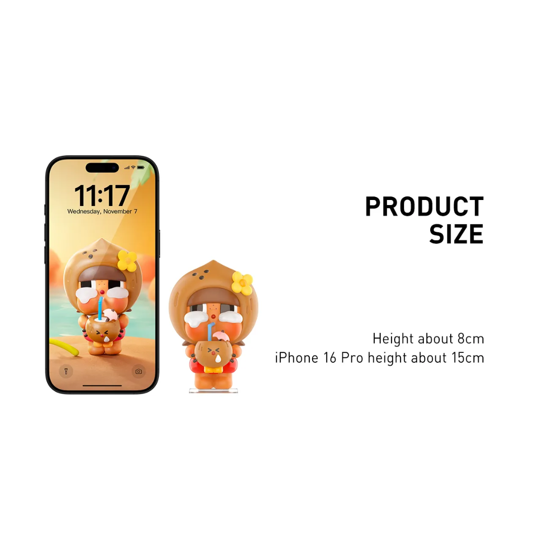 Pop Mart CRYBABY Coconut Figure Green