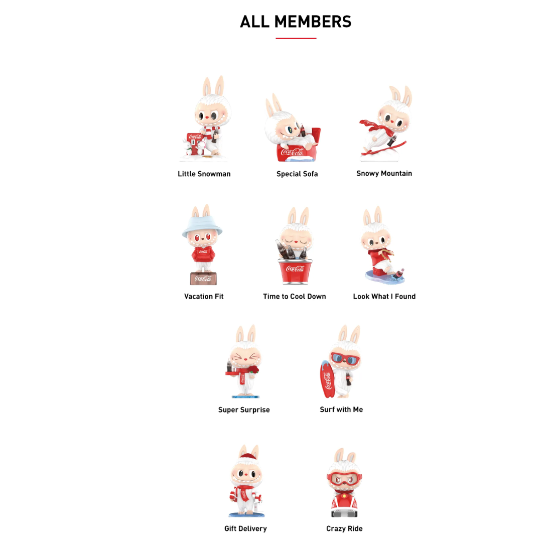 POP MART THE MONSTERS COCA-COLA Series Figures *Individual