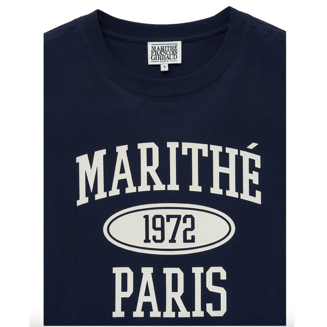 Marithé François Girbaud Classic Logo Tee Black – Drop Marithé François Girbaud Classic Logo Tee Black – Drop