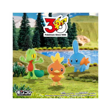 Takara Tomy Pokémon Moncolle 30th Anniversary Starter Collection Hoenn Region