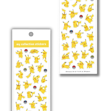 Pokemon My Collection Sticker / Pikachu