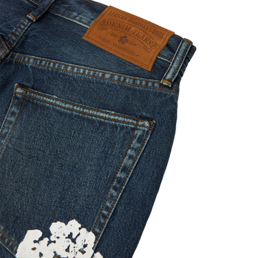 Denim Tears Straight Cotton Wreath Denim Pant Dark Wash