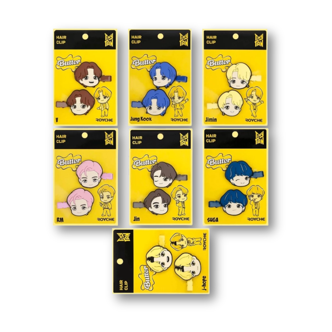 BTS TinyTAN Butter Hair Clip
