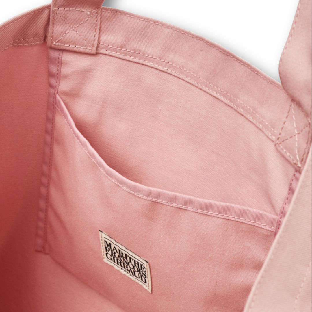 Marithé François Girbaud JE NE LA Eco Bag Baby Pink