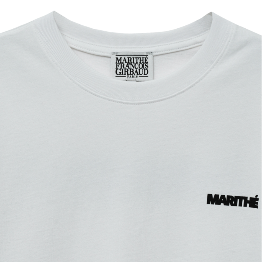 Marithé François Girbaud Union Logo Tee White