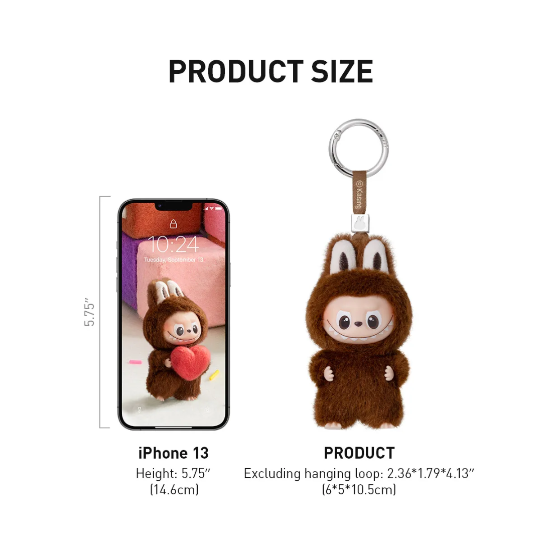 Pop Mart Labubu The Monsters Pin for Love Series Vinyl Plush Pendant (A-M) *Individual