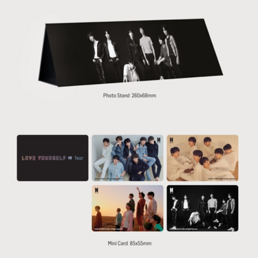 BTS Mini Keyring Cube LOVE YOURSELF 轉 ‘Tear’ Set