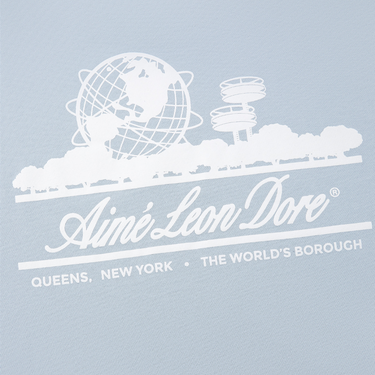 Aimé Leon Dore Unisphere Tee  Kentucky Blue