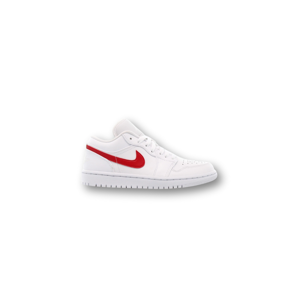 Nike Air Jordan 1 Low White University Red (W)
