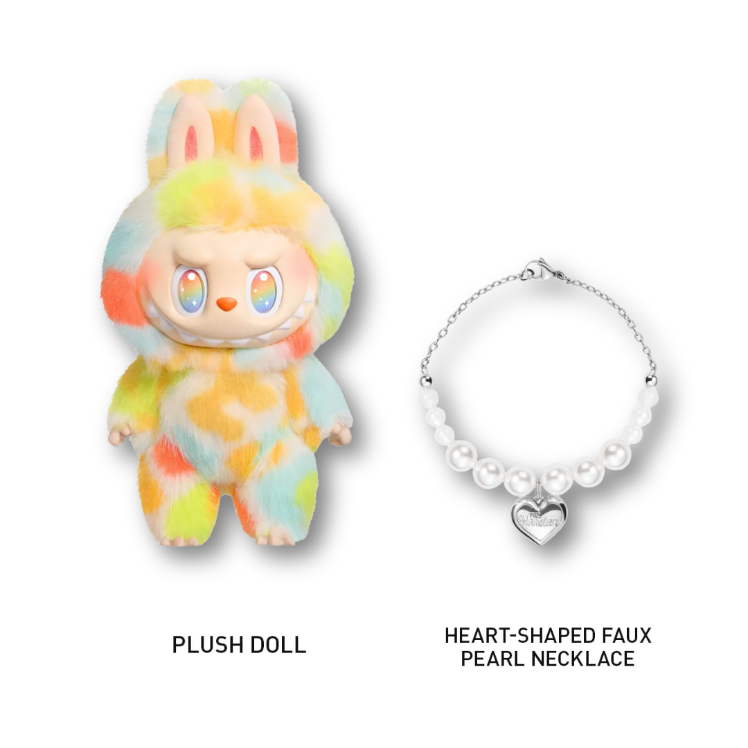 Pop Mart Labubu The Monsters Big into Energy Series Rock The Universe Vinyl Plush Doll