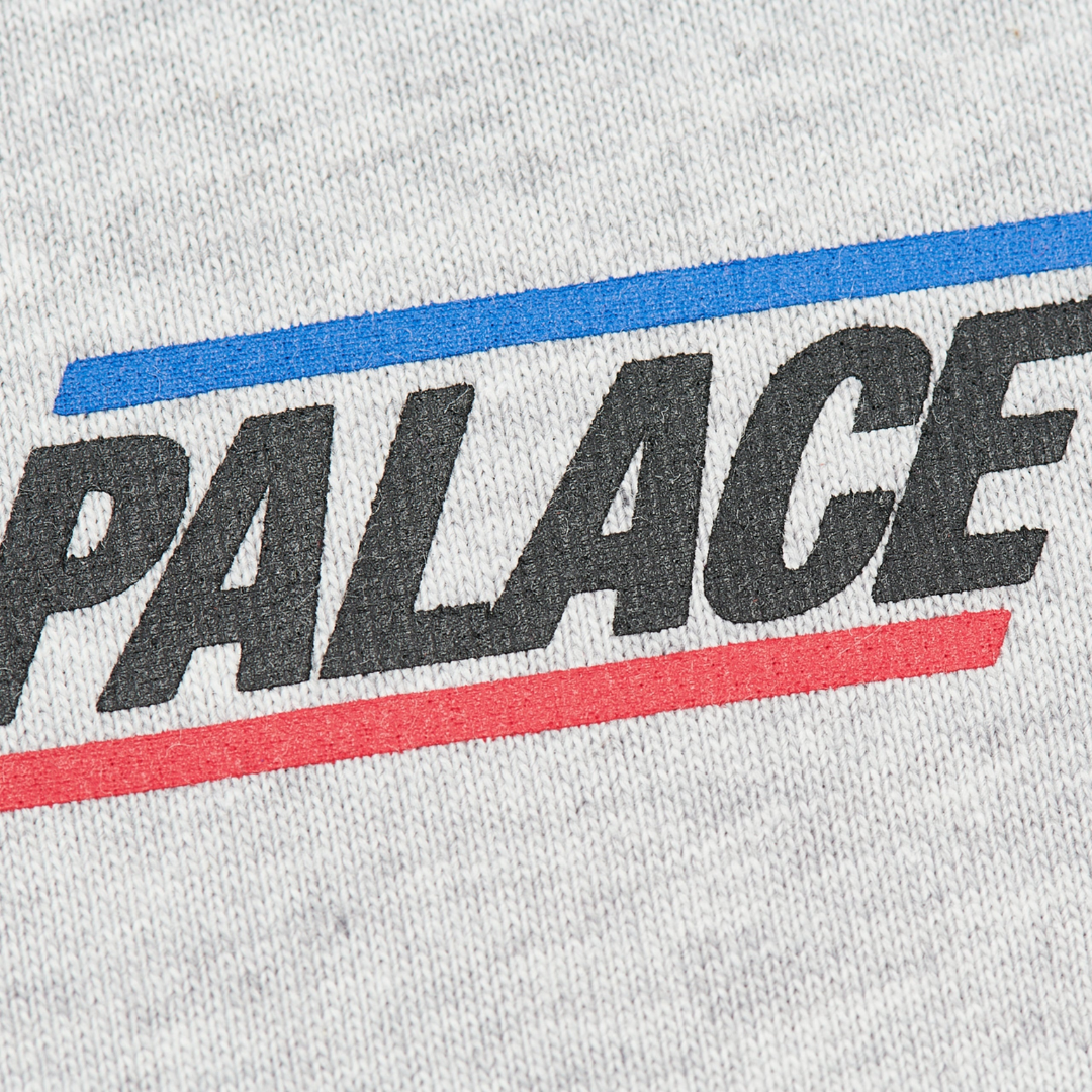 Palace Basically A T-Shirt Grey Marl