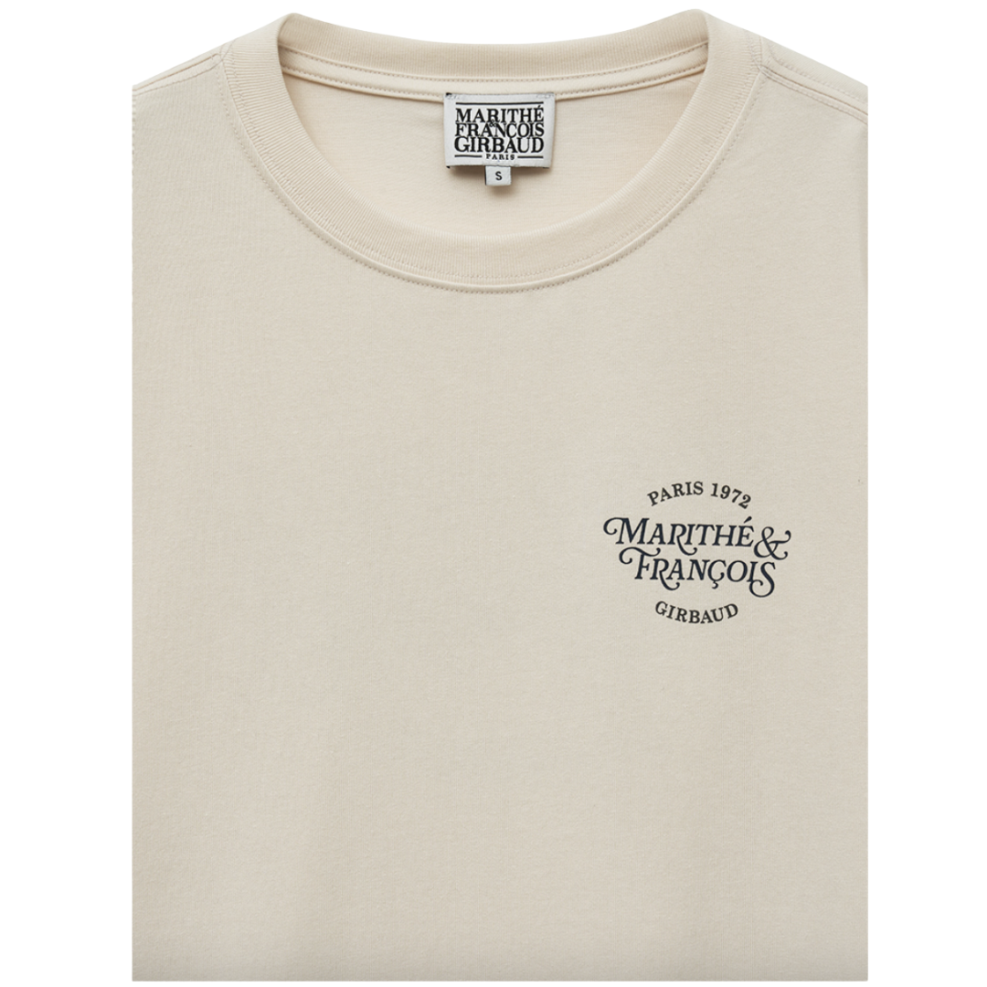 Marithé François Girbaud Aerocool Mellow Tee Light Beige