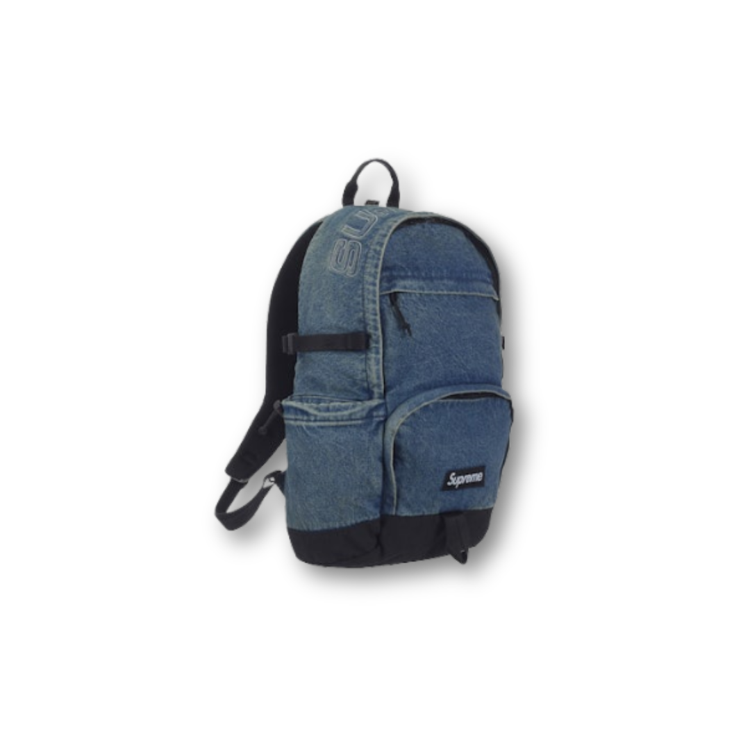 Supreme Denim Backpack Washed Indigo (FW25)