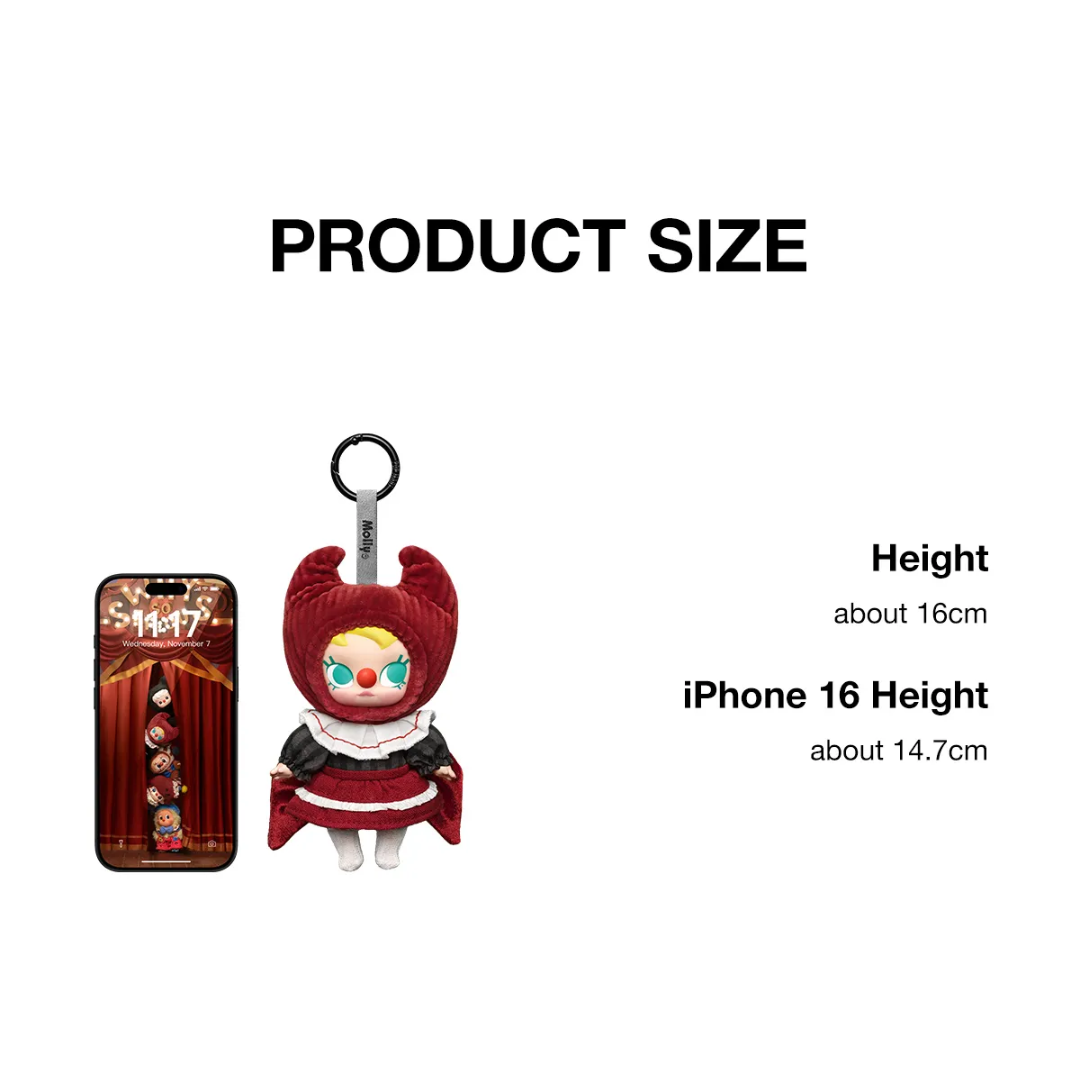 Pop Mart WHY SO SERIOUS Series Vinyl Plush Pendant *Individual