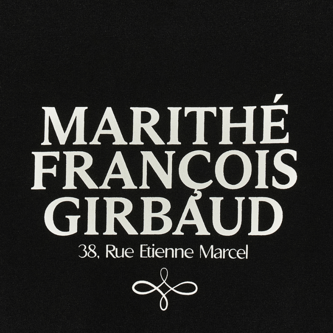 Marithé François Girbaud Mouvement W Aerocool Crop Tee Black