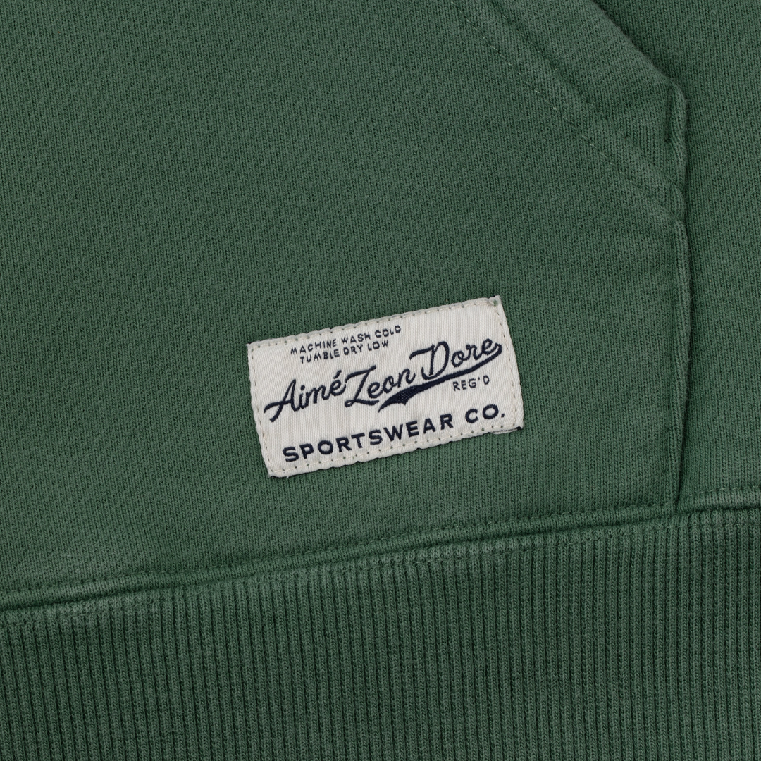 Aimé Leon Dore Collegiate Logo Hoodie Myrtle