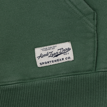 Aimé Leon Dore Collegiate Logo Hoodie Myrtle