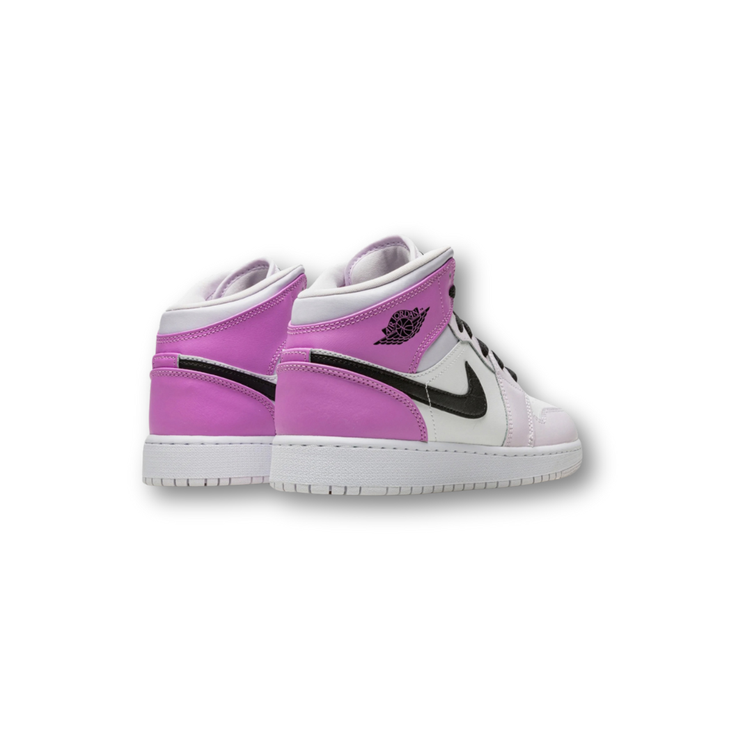 Jordan 1 Mid Barely Grape (GS)