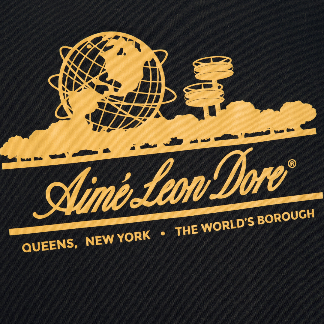 Aimé Leon Dore Unisphere Tee Jet Black