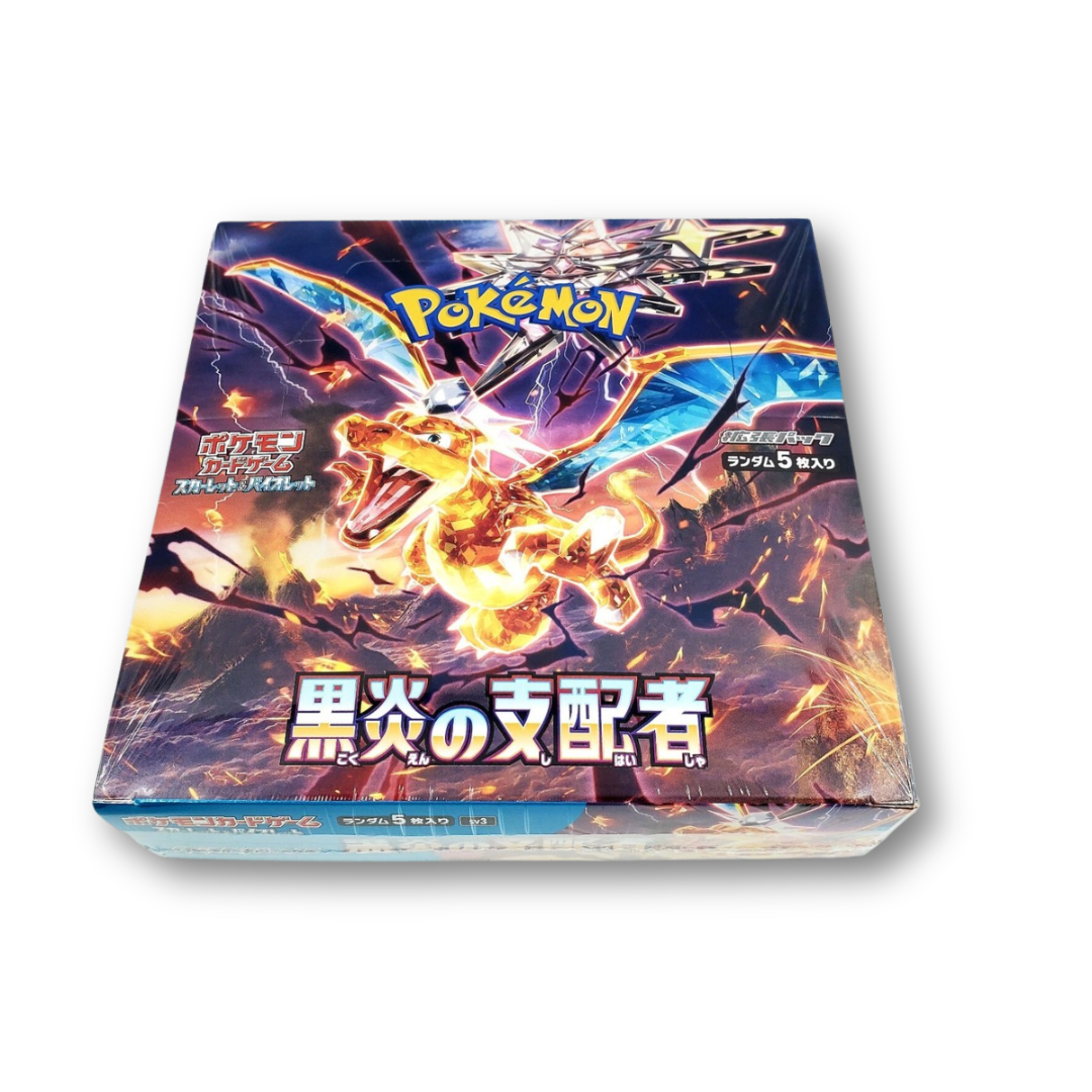 Pokémon TCG Scarlet & Violet Expansion Pack Ruler of the Black Flame Booster Box (Japanese)