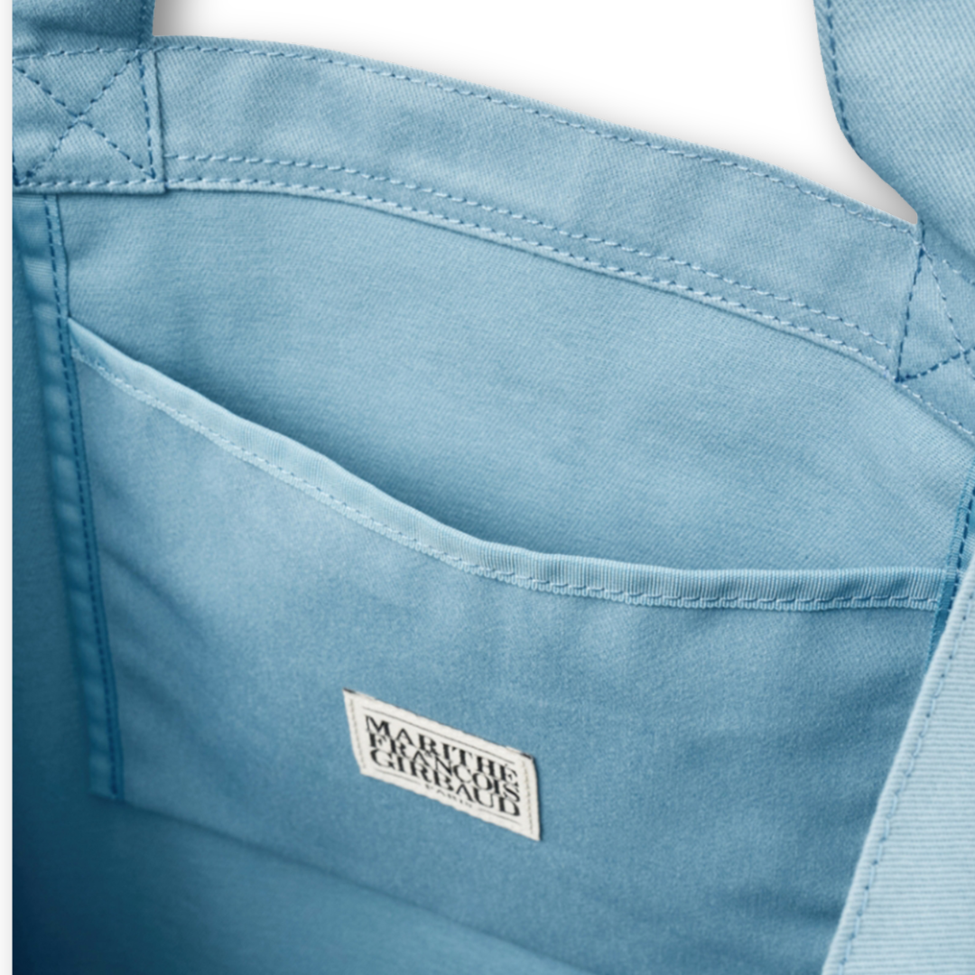 Marithé François Girbaud JE NE LA Eco Bag Light Blue