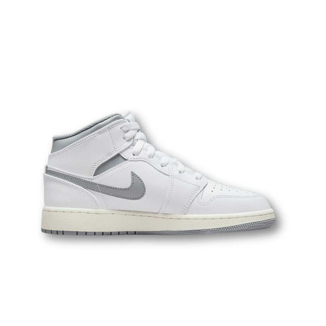 Jordan 1 Mid Neutral Grey (GS)