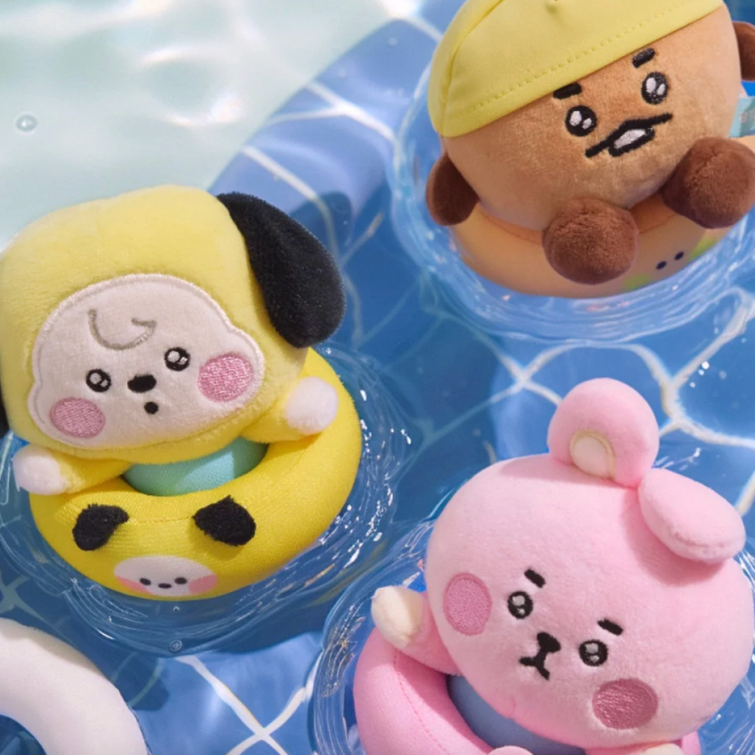 BTS BT21 Baby Plush Keyring Splash Edition