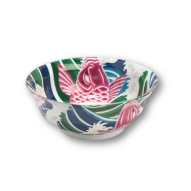 Supreme Waves Ceramic Bowl Multicolor
